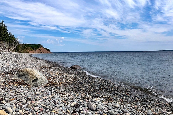 400m of private shore line on the Atlantic Ocean at Chedabucto Bay Estates