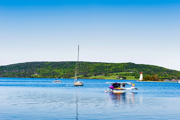 Cape Bretons Bras d´ or Lake is world famous for sailing and other watersports