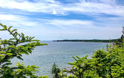 Lovely Ocean view from Chedabucto Bay Estates