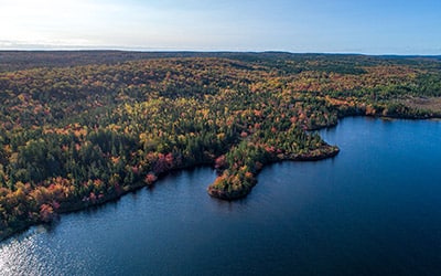 Air Photo of Peninsula at MacInnis Lake Estates