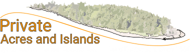 Logo Private Acres and Islands, Nova Scotia, Cape Breton Island, Canada